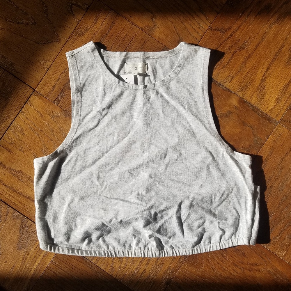 Lou & Grey | Jersey crop top - size L